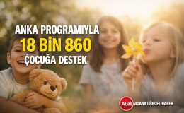 Anka Programı ile 18 Bin 860 Çocuğa Destek
