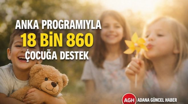 Anka Programı ile 18 Bin 860 Çocuğa Destek