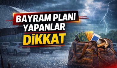 Adana’da Bayram Planı Yapanlar Dikkat! Sağanak Kapıda