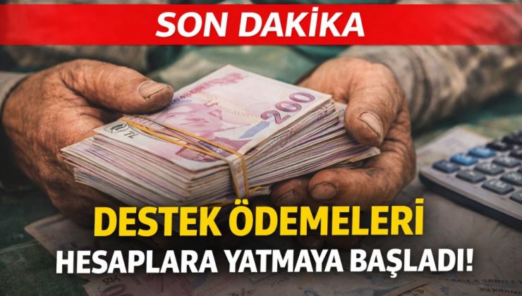 Tarımda Nefes Aldıran Destek! Ödemeler Yatmaya Başladı