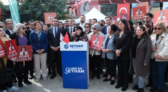 Seyhan’da Özgürlük Nöbeti Başladı! Oya Tekin İçin Çağrı Büyüyor