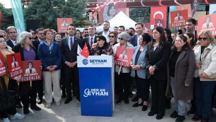 Seyhan’da Özgürlük Nöbeti Başladı! Oya Tekin İçin Çağrı Büyüyor