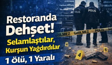 Adana’da Kanlı Hesaplaşma: 1 Ölü, 1 Ağır Yaralı