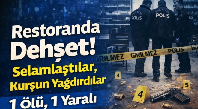 Adana’da Kanlı Hesaplaşma: 1 Ölü, 1 Ağır Yaralı