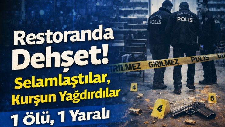 Adana’da Kanlı Hesaplaşma: 1 Ölü, 1 Ağır Yaralı