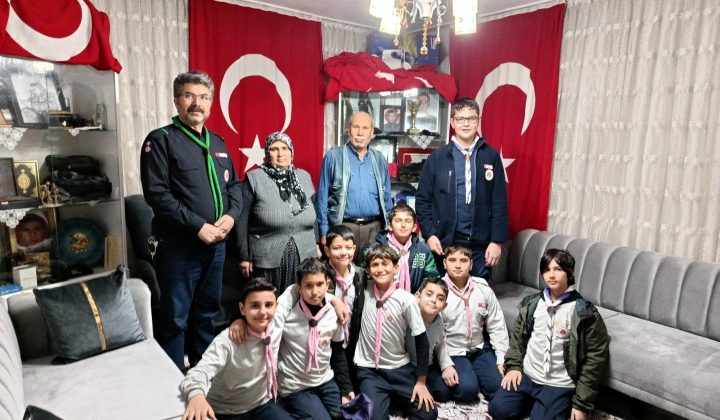 Şehit Ailesine Vefa: Sarıçamlı İzcilerden Duygulandıran İftar Programı