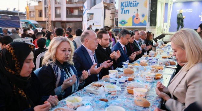 Yüreğir Belediyesi’nden Yenidoğan Mahallesi’nde Birlik Sofrası