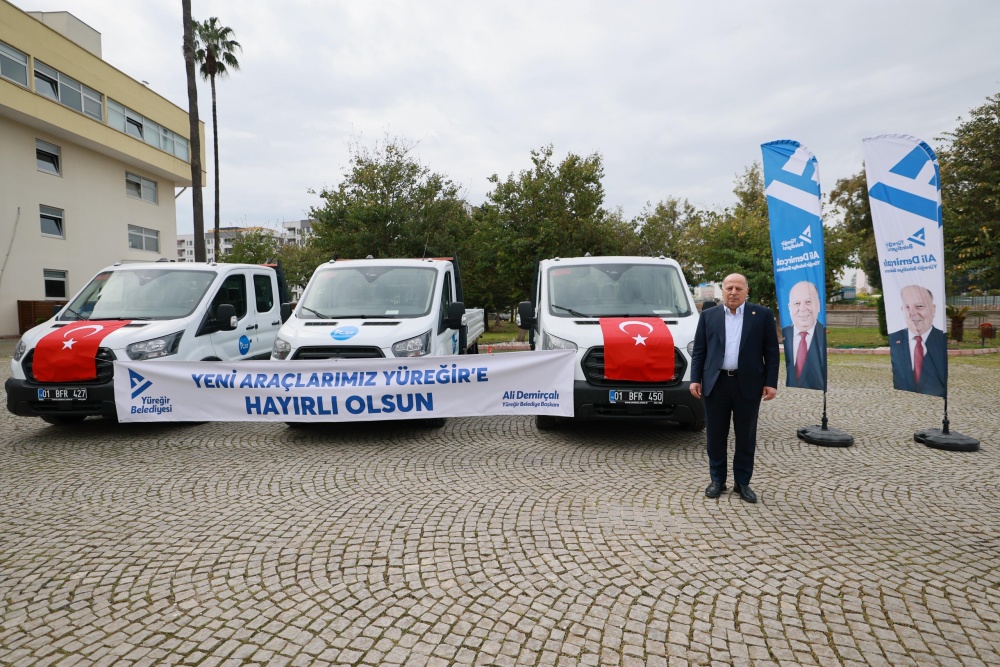 Yüreğir Belediyesi’nden dikkat çeken yatırım: Araç sayısı hızla artıyor