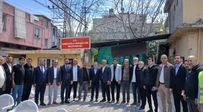 AK Parti Dağlıoğlu’nda! Kanaat Önderleriyle Dikkat Çeken Toplantı