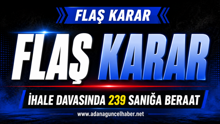 Gündem Yaratan Dosyada Flaş Karar! Hepsi Beraat Etti