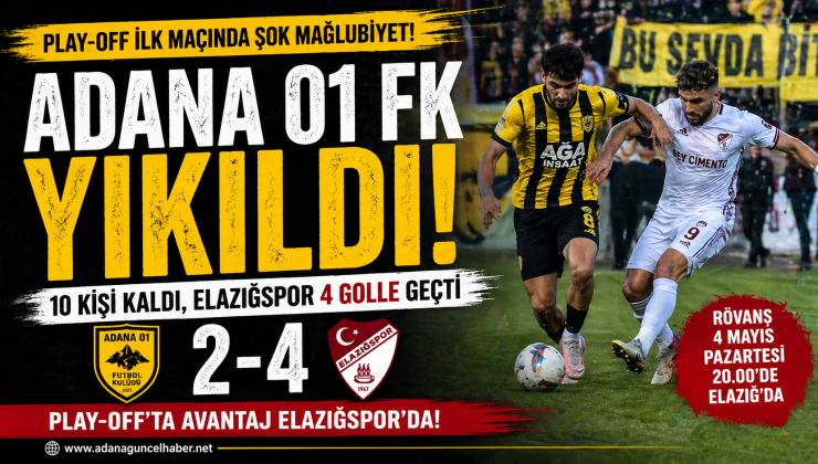 PLAY-OFF’TA AVANTAJ ELAZIĞSPOR’DA