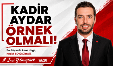 Doğru Karar: Kadir Aydar Bir Adım Geri Değil, Bir Adım İleri Attı