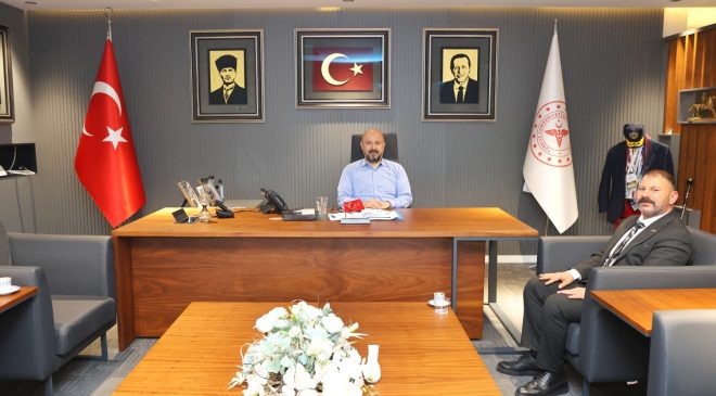 Denli’den İl Sağlık Müdürü Nacar’a Teşekkür Ziyareti
