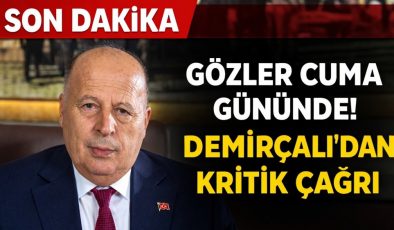 Demirçalı Konuştu: “Adaletin Terazisi Bozulmamalı”