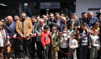 Adıyaman’da Mehmet Sadık Gürsoy Kütüphanesi açıldı