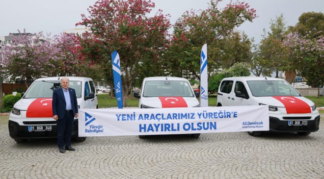 Yüreğir’e Araç Takviyesi! Belediye Filosu Büyüyor
