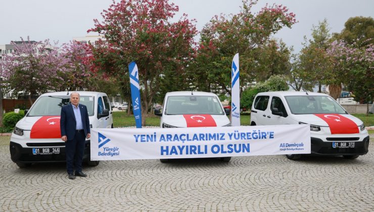 Yüreğir’e Araç Takviyesi! Belediye Filosu Büyüyor