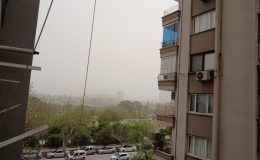 Adana Çöl Tozuna Teslim! Gökyüzü Kızıla Büründü