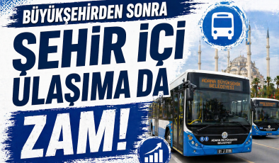 Zam üstüne zam! Büyükşehir’in ardından şehir içi ulaşım da zamlandı