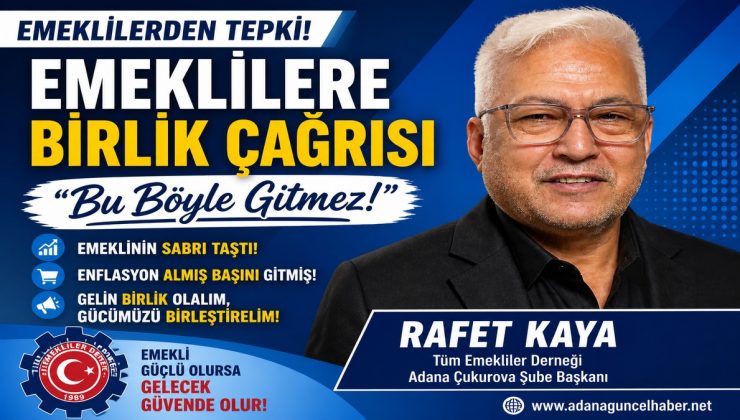 Rafet Kaya’dan Sert Çıkış: “4 Bin TL İkramiye Emekliye Hakaret!”
